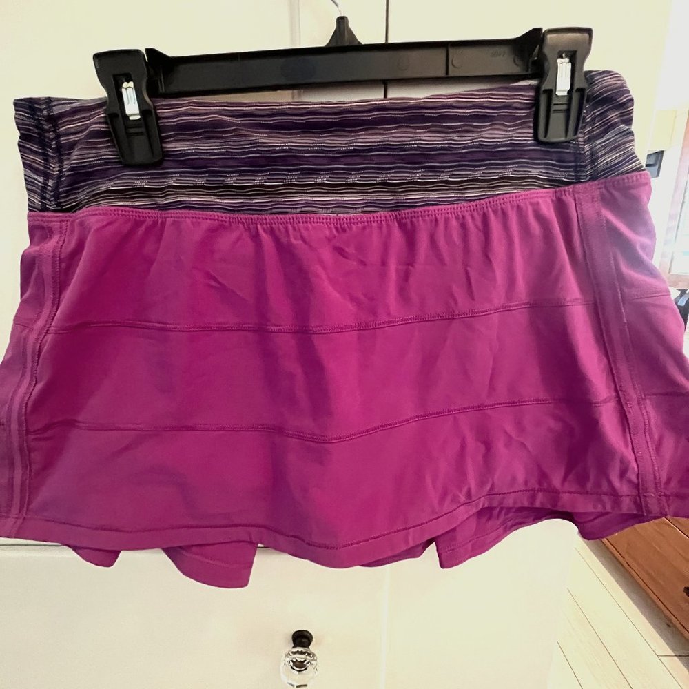 Lululemon Rival Pace Skirt - Size 8